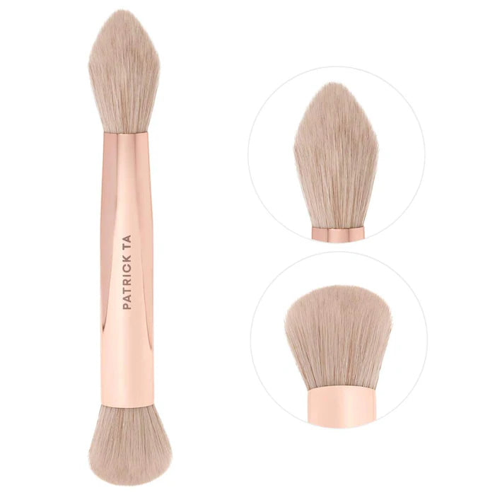 Dual ended complexion brush