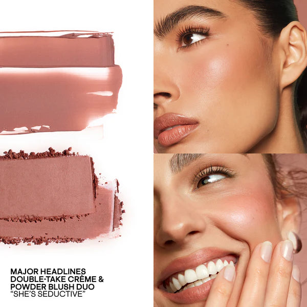 patrick ta Double-Take Crème & Powder Blush Duo